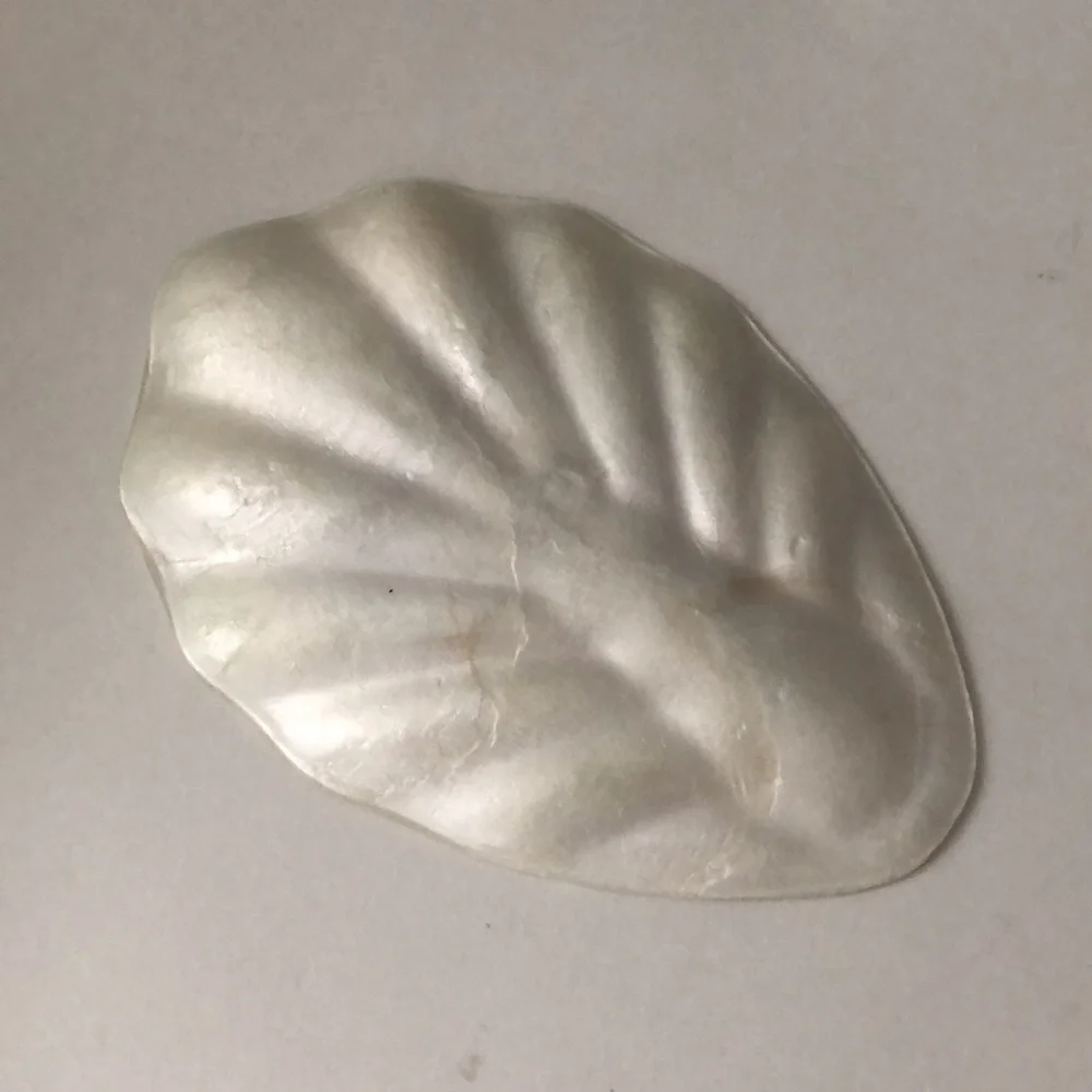NEW Capiz shell jewelry or soap dish